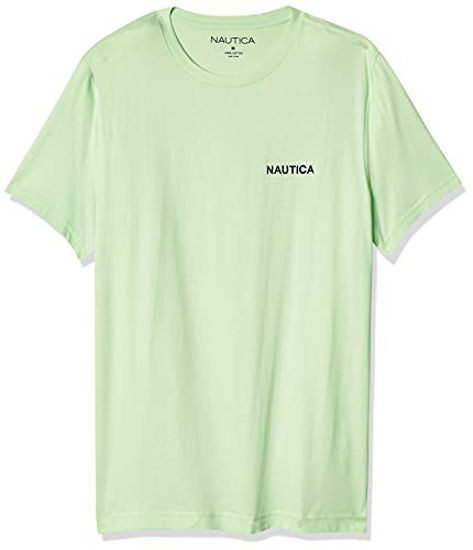 Nautica Men's Crewneck Short Sleeve Logo Graphic T-Shirt