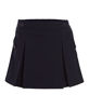 Picture of Nautica girls School Uniform Stretch Poplin Scooter Skirt, Navy, 4 US