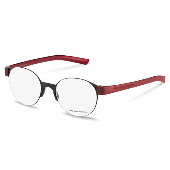 Picture of Porsche Design Reading Glasses P8812 B Black/Red (B - Black / Red, 1)