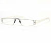 Picture of Porsche Design Ready Made Reading Glasses P8801 M Silver, Crystal 48-20 - Unisex + 1.00