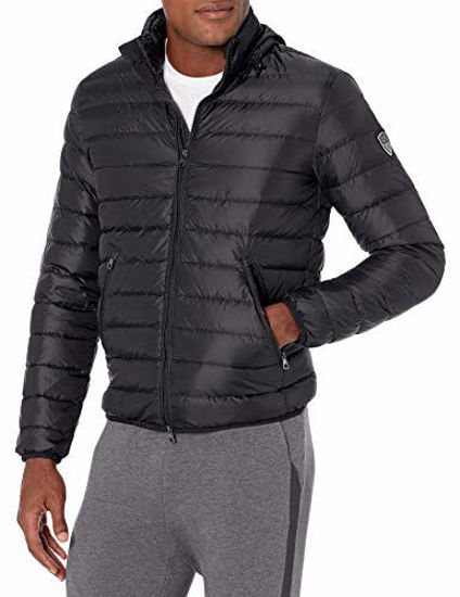 Calvin klein mid hot sale weight down jacket black