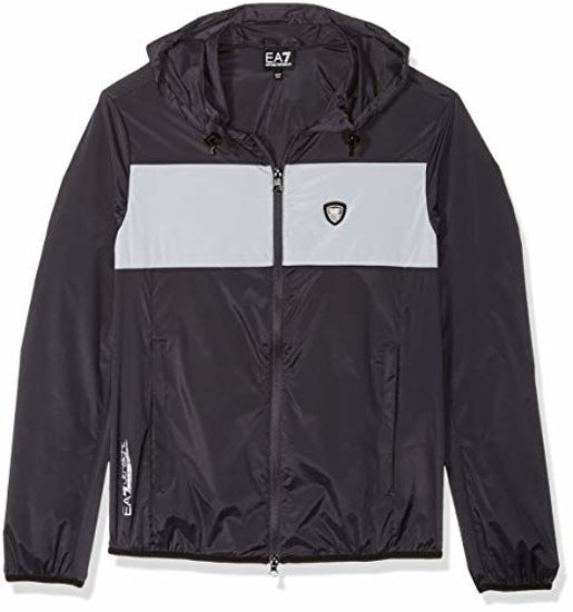 Ea7 anthracite outlet jacket