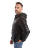 Picture of Emporio Armani EA7 Men's Train Core Down Hooded Jacket, Black, XX-Large