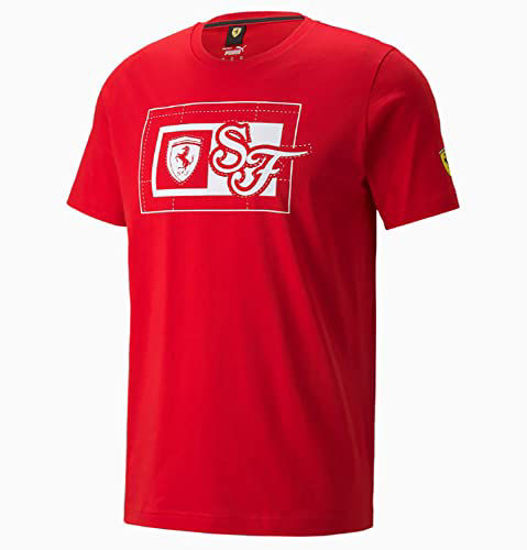 Picture of PUMA Ferrari Race Graphic Red Tee