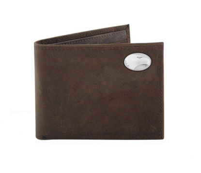 Picture of NCAA Georgia Southern Eagles Light Brown Crazy Horse Passcase Wallet