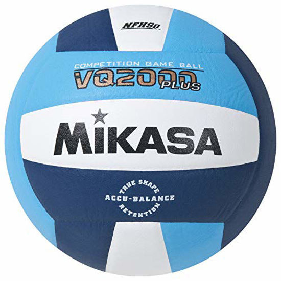 Picture of Mikasa Micro cell Volleyball, Blue/Navy/White