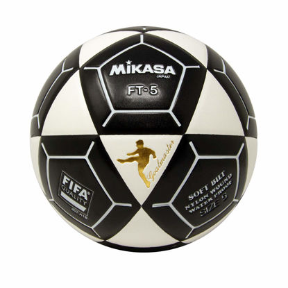 Picture of Mikasa FT5A Goal Master Soccer Ball, White/Black, Size 5