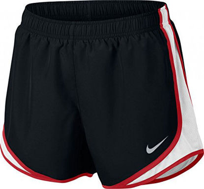 Picture of Nike Women's Dry Tempo Short Black Heather/Black/Black/Wolf Grey Small 3