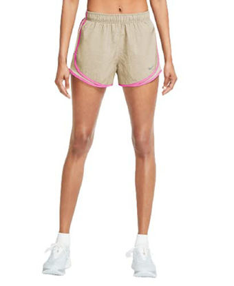 Picture of Nike Women's Dri-fit Tempo Track 3.5 Short (X-Small, Oatmeal/Pink Glow/Wolf Grey, x_s)