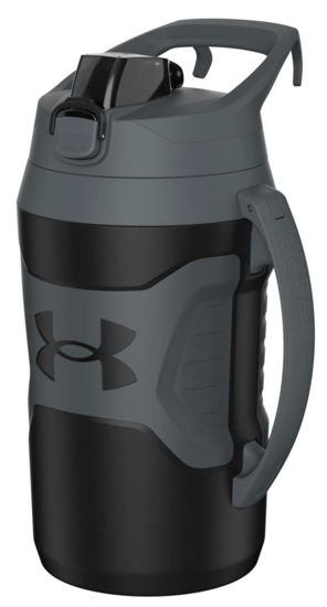 UNDER ARMOUR Playmaker Sport Jug, Water Bottle with Handle, Foam Insulated  & Leak Resistant, 64oz