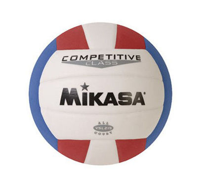 Picture of Mikasa Competitive Class Volleyball (Red/White/Blue)