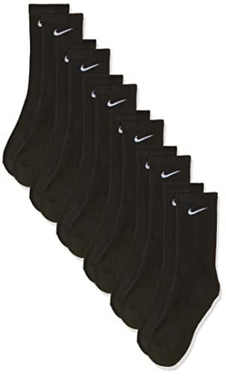 Picture of Nike Everyday Cushion Crew Socks, Unisex , Black/White, L (Pack of 6 Pairs )