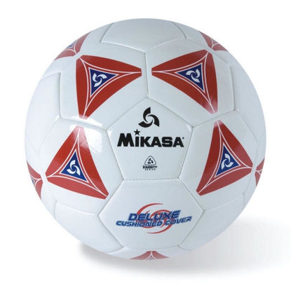 Picture of Mikasa Serious Soccer Ball (Red/White, Size 5)