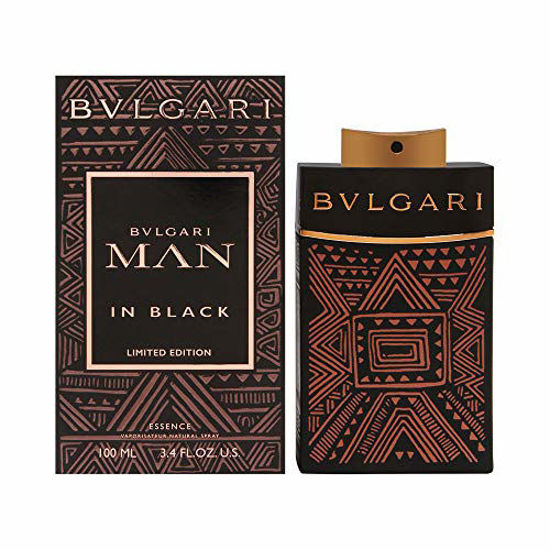 Picture of Bvlgari Man In Black Essence By Bvlgari For Men Eau De Parfum Spray 3.4 Oz (limited Edition)