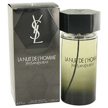 Picture of La Nuit De L'Homme by Yves Saint Laurent Eau De Toilette Spray 6.8 oz for Men