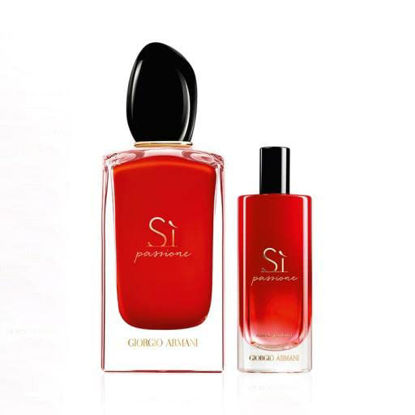 Picture of Giorgio Armani Si Passione Eau de parfum spray 3.4 oz + Eau de parfum 0.5 oz Set (2 pcs set)… (2 pcs set)