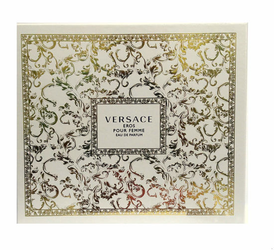 Picture of Versace Versace Eros Pour Femme By Versace for Women - 3 Pc Gift Set 3.4oz Edp Spray, 10ml Edp Rollerball, 5.0oz Luxury Body Lotion, 3count