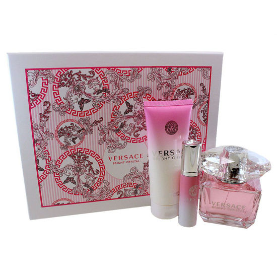 Picture of Versace 3 Piece Bright Crystal with 3.0 Ounce Eau de Toilette Gift Set for Women