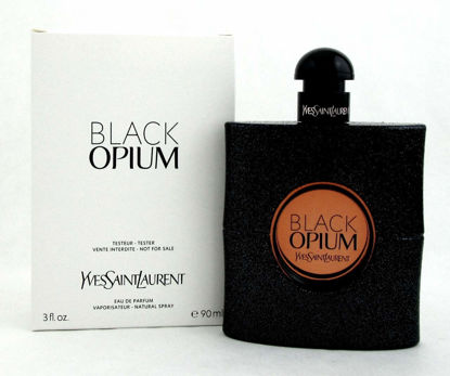 Picture of Black Opium by Yves Saint Laurent Eau De Parfum Spray (Tester) 3 oz for Women - 100% Authentic