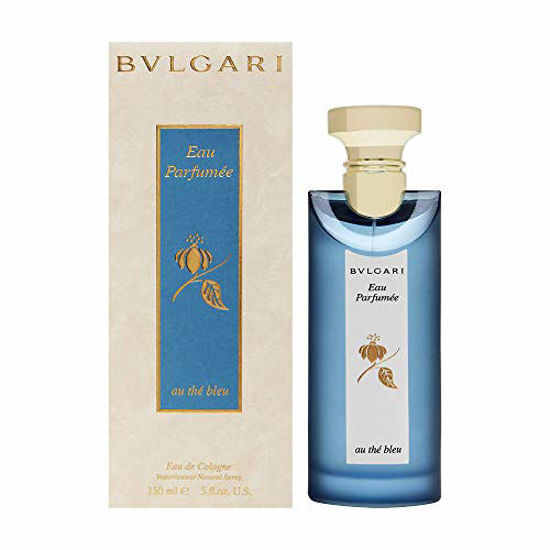 Picture of BVLGARI Au The Bleu For Men by BVLGARI Eau Parfumee Eau De Cologne Spray 5 oz. / 150 Ml (48263)