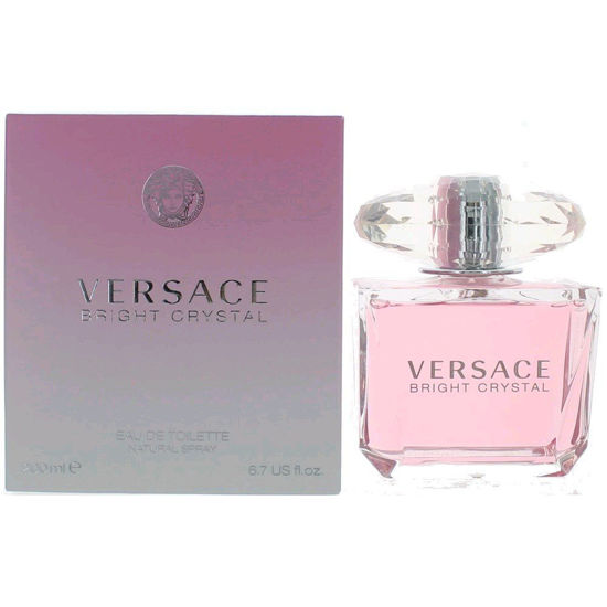 Picture of Versace Bright Crystal Eau de Toilette Spray for Women, 6.7 Ounce