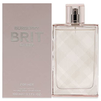 Picture of BURBERRY Brit Sheer Eau De Toilette For Her, 3.3 Fl Oz