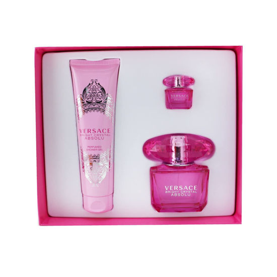 Picture of Versace Bright Crystal Absolu Women 3 Pc Gift Set