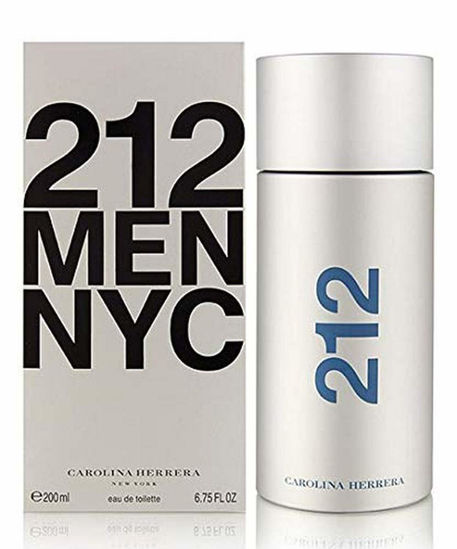 Picture of 212 by Carolina Herrera Eau De Toilette Spray For Men 6.7 oz 200 ml.