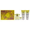 Picture of Versace Versace Yellow Diamond 3oz EDT Spray, 3.4oz Shower Gel, 3.4oz Body Lotion, 5ml EDT Rollerball Mini Women 4 Pc Gift Set