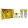 Picture of Versace Versace Yellow Diamond 3oz EDT Spray, 3.4oz Shower Gel, 3.4oz Body Lotion, 5ml EDT Rollerball Mini Women 4 Pc Gift Set