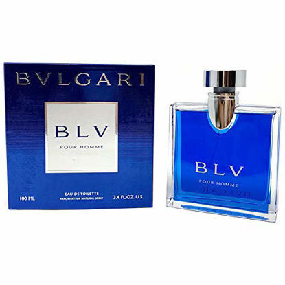 Picture of Bvlgari Men's BLV Pour Homme EDT Spray,Blue,3.4 oz