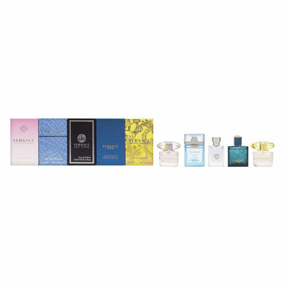 Picture of Versace Miniatures Collection Fragrance Set for Unisex, 5 Count