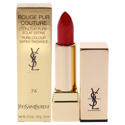 Picture of Yves Saint Laurent Rouge Pur Couture Lipstick - 74 Orange Electro Women Lipstick 0.13 oz