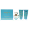 Picture of Versace Dylan Turquoise 1.7oz EDT Spray, 1.7oz-Perfumed Body Gel, 1.7oz Bath and Shower Gel Women 3 Pc Gift Set