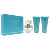 Picture of Versace Dylan Turquoise 1.7oz EDT Spray, 1.7oz-Perfumed Body Gel, 1.7oz Bath and Shower Gel Women 3 Pc Gift Set