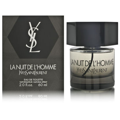 Picture of Yves Saint Laurent L'Homme La Nuit De L'Homme Eau de Toilette Spray for Men, 2.0 Ounce