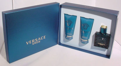 Picture of Versace Eros EDT Spray 1.7 Oz + After Shave 1.7 Oz + Shower Gel 1.7 Oz