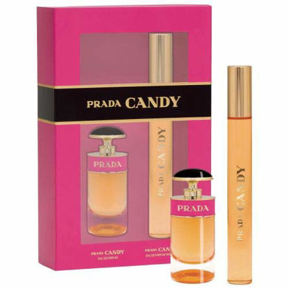 Picture of Prada Candy Eau de Parfum Rollerball + Eau de Parfum Mini Splash 2-Piece Set for Women