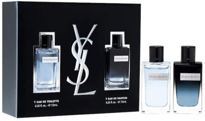 Picture of YSL Yves Saint Laurent Y Eau de Parfum and Toilette Duo (2 X 0.25 Ounce) Mens Cologne