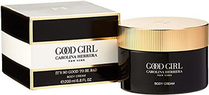 Picture of Carolina Herrera Good Girl Body Cream For Women - Pamper Your Skin And Senses - A Luxuriously Rich Cream - Infused With The Iconic Good Girl Fragrance - Ideal For All Skin Types - Non-Greasy - 6.8 Oz