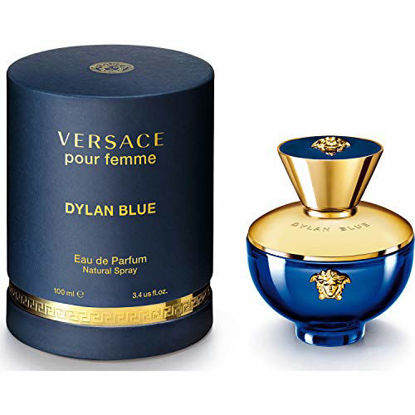 Picture of Versace Dylan Blue Pour Femme 3.4 Oz Eau De Parfum Spray, 3.4 Oz