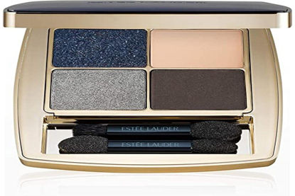 Picture of Estee Lauder Pure Color Envy Luxe EyeShadow Quad New In Box (02 INDIGO NIGHT)