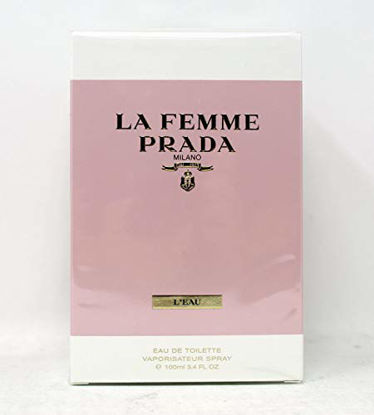 Picture of PRADA LA FEMME L'EAU 3.4 EAU DE TOILETTE SPRAY (3.4 oz)