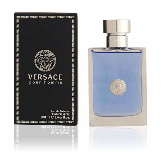 Picture of New Item VERSACE VERSACE SIGNATURE HOMME EDT SPRAY 3.3 OZ VERSACE SIGNATURE HOMME/VERSACE EDT SPRAY (BLUE/SILVER) 3.3 OZ (M) DARK BLUE BOX W/SILVER SEAL