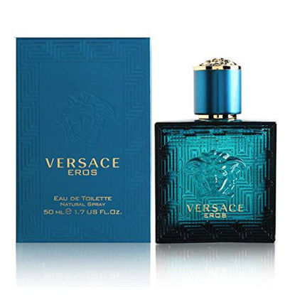 Picture of Versace Eros Eau de Toilette Spray for Men, 1.7 Ounce