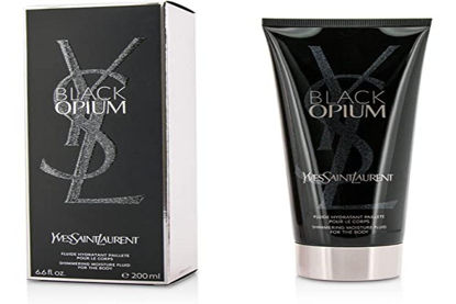 Picture of Yves Saint Laurent Black Opium Shimmering Moisture Fluid For The Body 200ml/6.6oz