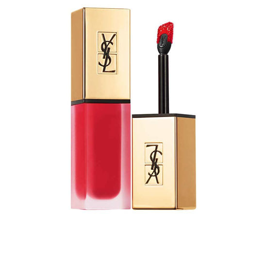 Picture of Yves Saint Laurent Tatouage Couture Liquid Matte Lip Stain, 12 Red Tribe, 0.2 Ounce