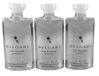 Picture of Bvlgari Au The Blanc (White Tea) Shampoo and Shower Gel Travel Size, 2.5 Ounce Bottles - Set of 3