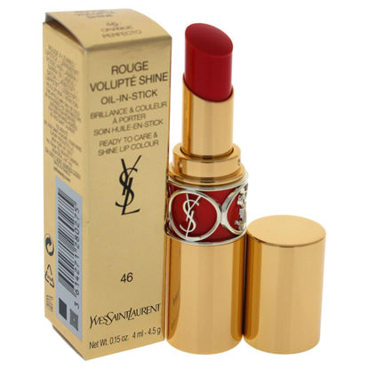 Picture of Yves Saint Laurent Rouge Volupte Shine Oil-in-stick Lipstick, Orange Perfecto, 0.15 Ounce