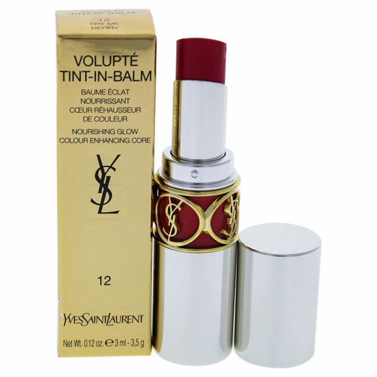 Picture of Yves Saint Laurent Volupte Tint-in-balm - 12 Try Me Berry By Yves Saint Laurent for Women - 0.12 Oz Lipstick, 0.12 Oz